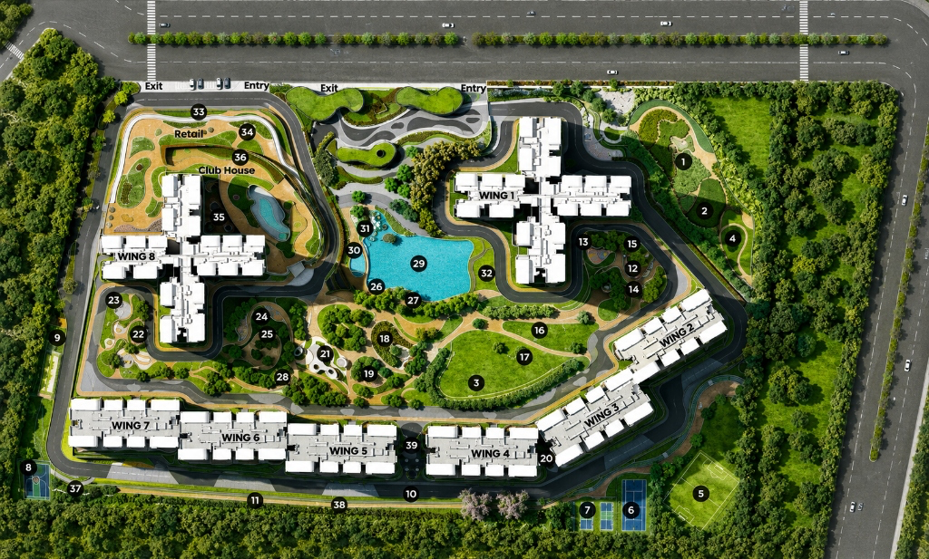 Northern Lights Architectural Masterplan Render